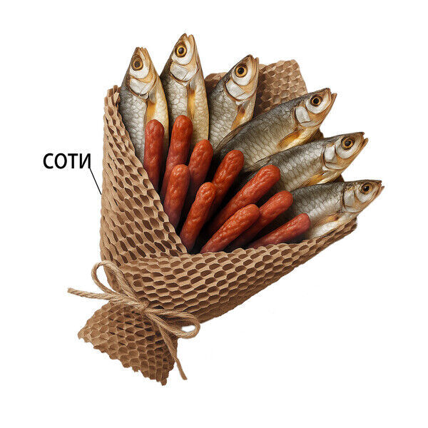 Как выбрать упаковочную сетку «Соты» для букетов: размеры, плотность, цвет