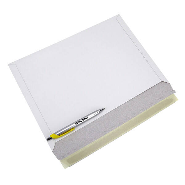 Курьерский картонный конверт 325х235 мм C4 белый 50 шт.