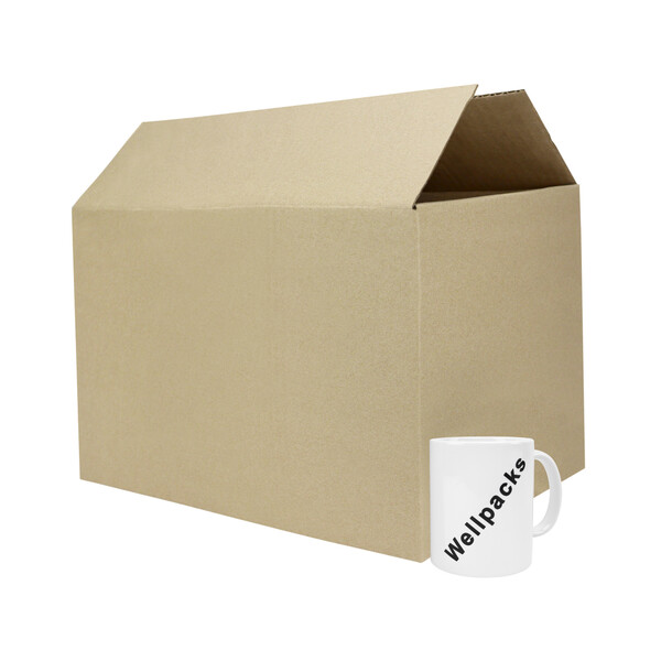 Коробка для посылок 420х260х340 мм четырехклапанная бурый 20 шт./