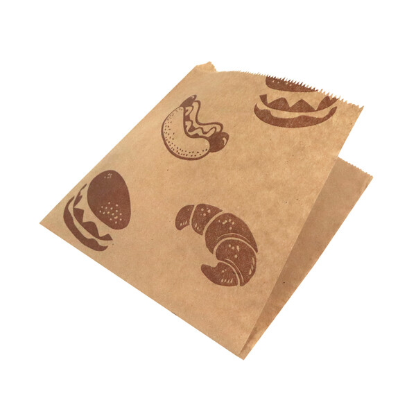 Пакет саше для випічки бурий в 1 колір з Вашим логотипом/