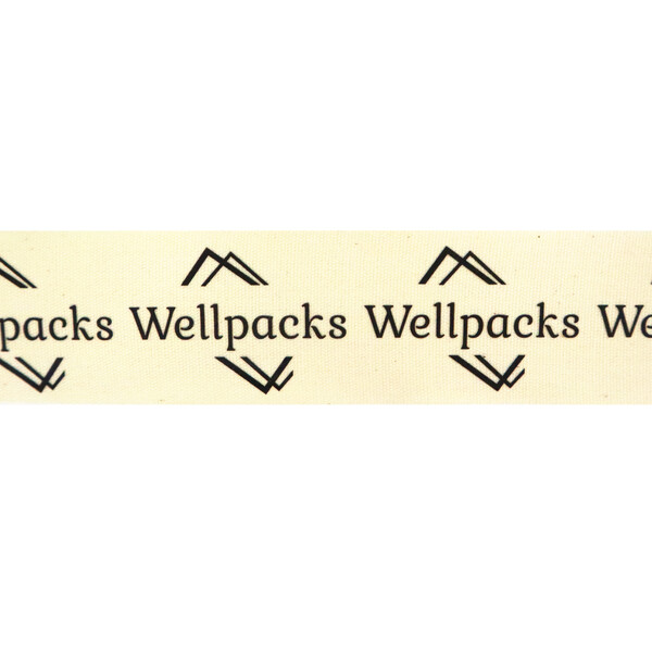Бірка бавовняна для одягу (безкоштовний зразок) 30х40 мм бежевий 1 шт./