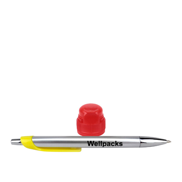 Кришка "СпортФліп Топ" під пластикову пляшку для соєвого соусу Ø 28 мм червоний 50 шт./Одноразові контейнери для соусів