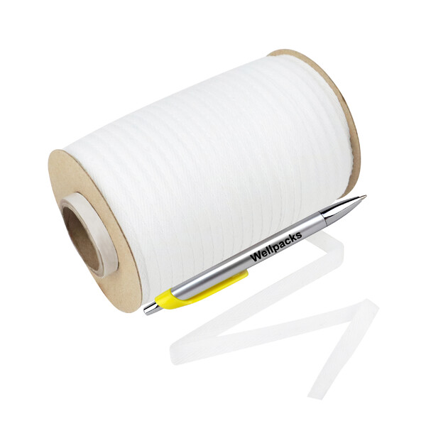 Лента киперная 10 мм 100 м белый 1 рул./