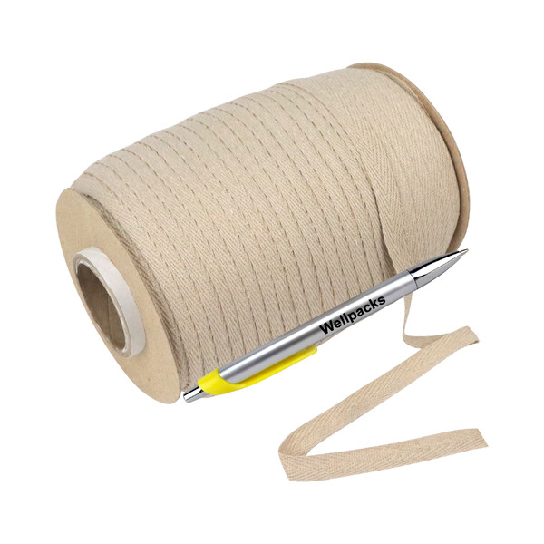 Лента киперная 15 мм 100 м бежевый 1 рул./