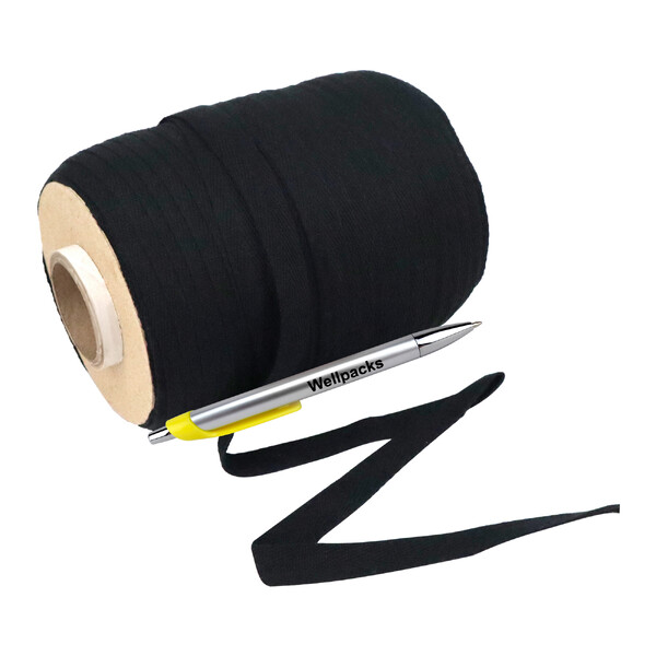 Лента киперная 15 мм 100 м черный 1 рул./