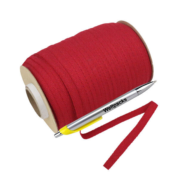 Лента киперная 15 мм 100 м красный 1 рул./