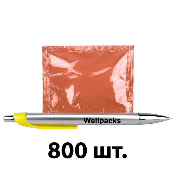Серветка волога в індивідуальній упаковці 60х80 мм капучино 800 шт./