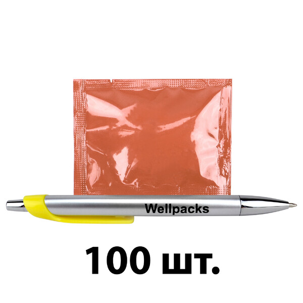 Серветка волога в індивідуальній упаковці 60х80 мм капучино 100 шт./