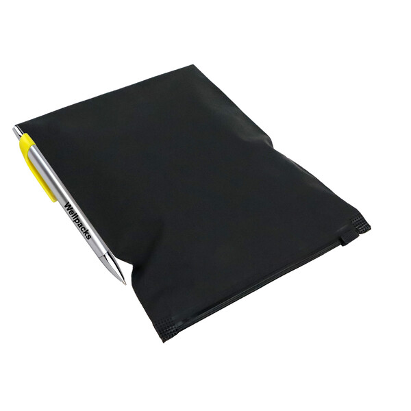 Пакет слайдер 150х200 мм 70 мкм чорний матовий 50 шт./