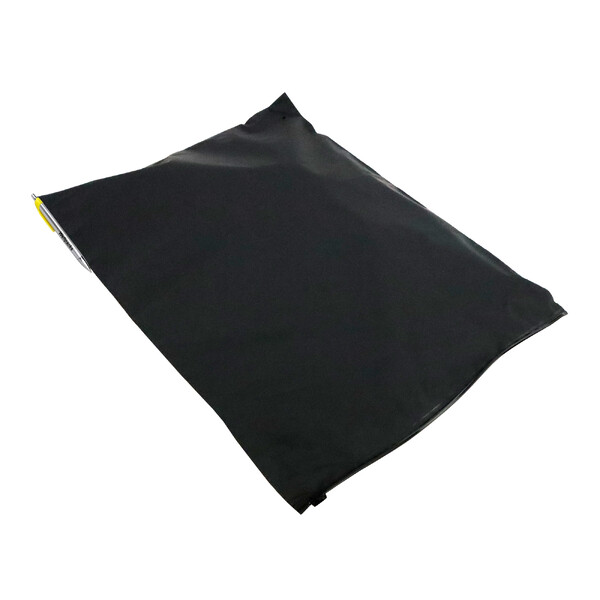 Пакет слайдер 350х450 мм 70 мкм черный матовый 50 шт. - фото