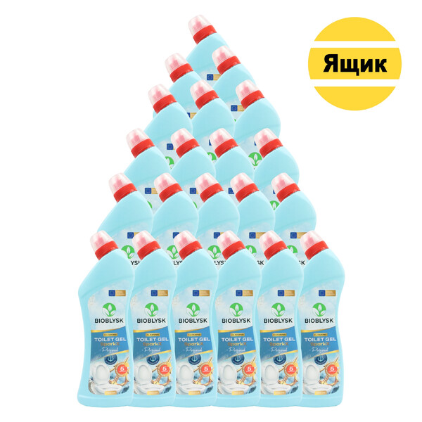 Гель очищуючий для туалету парфумований "BioBlysk" SparkX Poseidon 750 мл 21 шт./