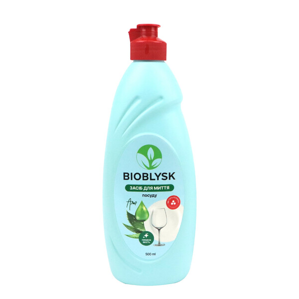 Засіб для миття посуду "BioBlysk" алое 500 мл 1 шт./