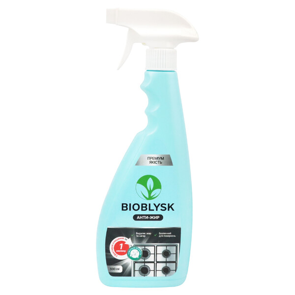 Засіб лужний анти-жир "BioBlysk" 500 мл 1 шт./