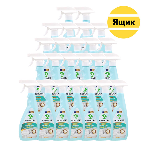 Засіб для чищення ванної кімнати "BioBlysk" BathX 500 мл 24 шт./