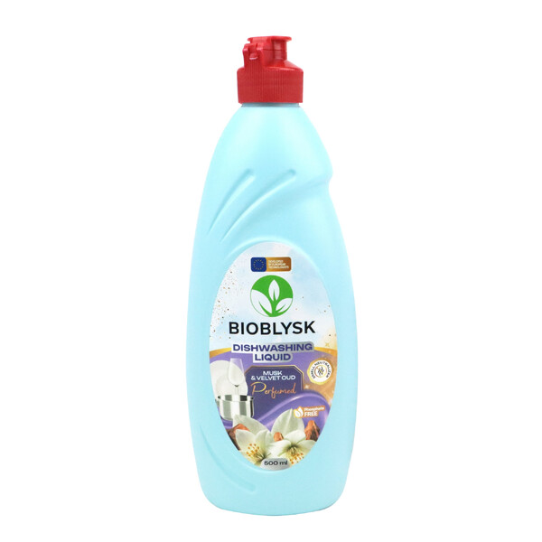 Засіб для миття посуду парфумований "BioBlysk" Мusk Velvet Oud 500 мл 1 шт./