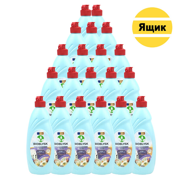 Засіб для миття посуду парфумований "BioBlysk" Мusk Velvet Oud 500 мл 20 шт./
