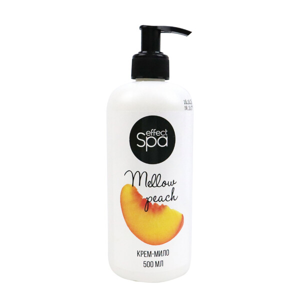 Ніжне крем-мило "Effect Spa" Peach (персик) з дозатором 500 мл 1 шт./