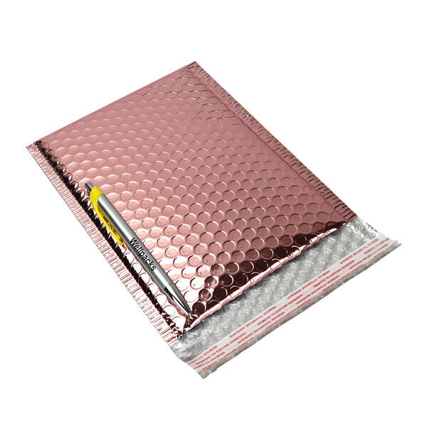 Бандерольний конверт 150х180 мм А5 рожевий глянцевий 1 шт./