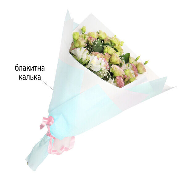 Калька для букетів — купити декоративну флористичну кальку оптом