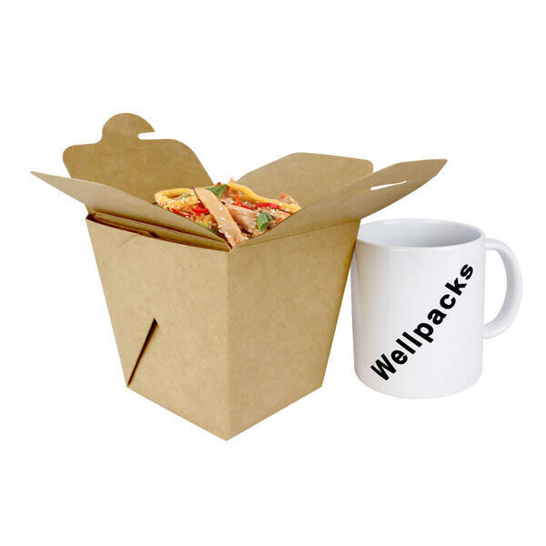 Бумажные контейнеры для еды WellPacks: купить у производителя
